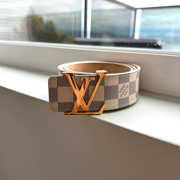 Louis Vuitton Other - Louis Vuitton Damier Azur Canvas Belt
